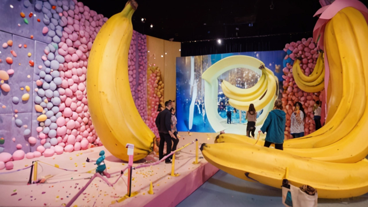 Experience the Digital World: Inside Visible's Phone-themed Obstacle Course #Phonetopia