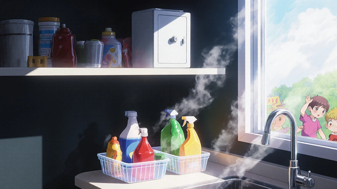 How to Separate Household Chemicals from Medication Storage for Safety