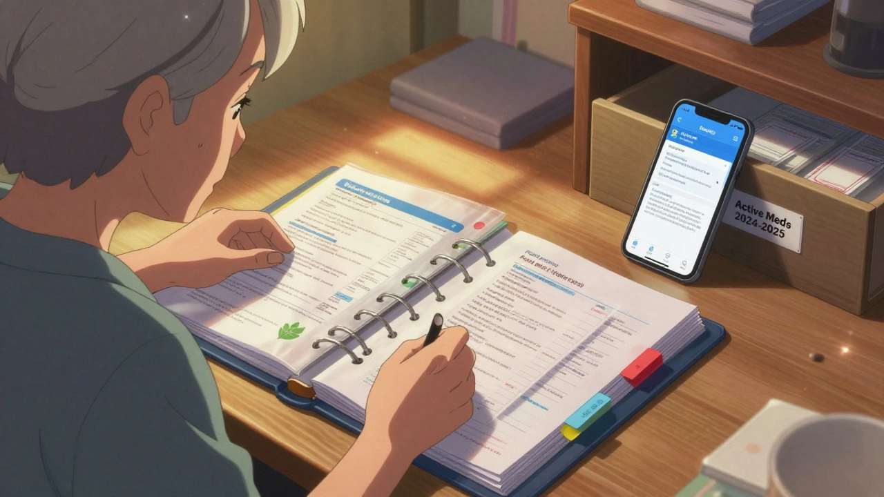 How to Store Prescription Labels and Leaflets for Future Reference