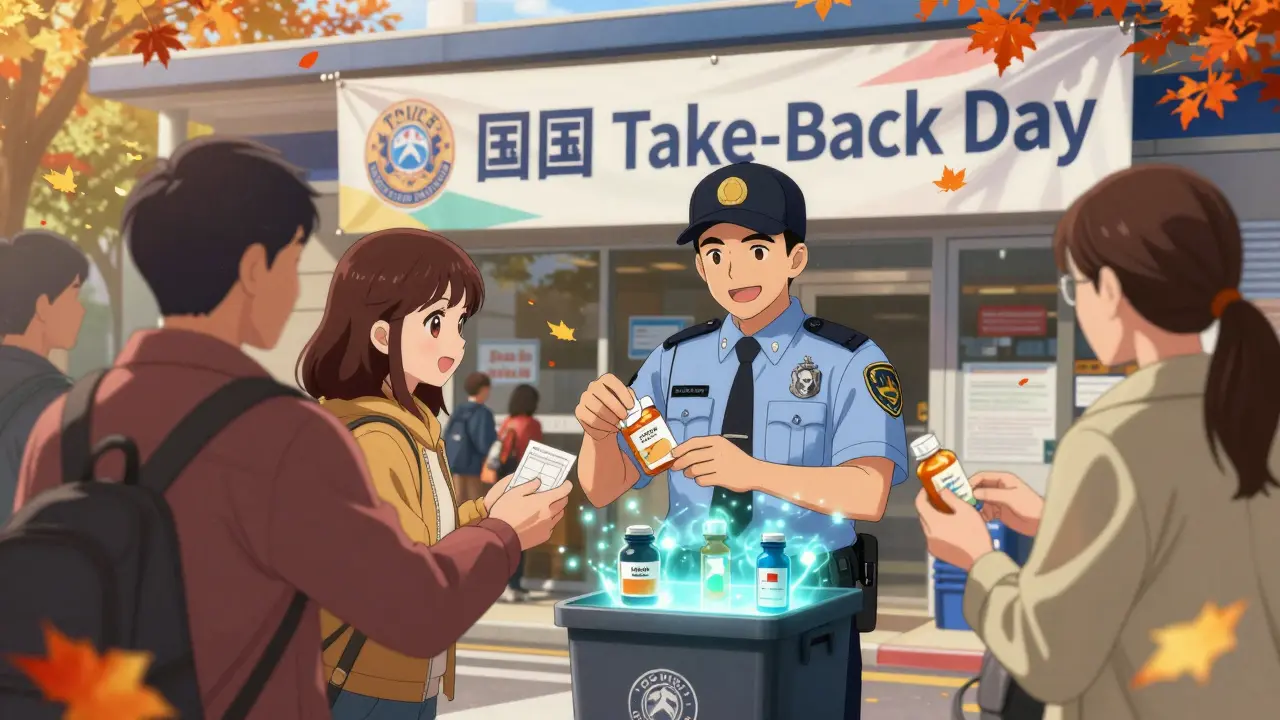 National Prescription Drug Take-Back Days: What to Expect