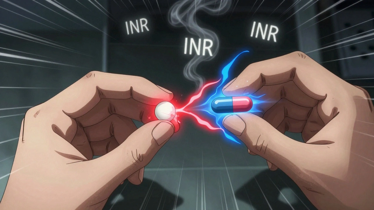 Trimethoprim-Sulfamethoxazole and Warfarin: Why INR Rises and How to Stay Safe